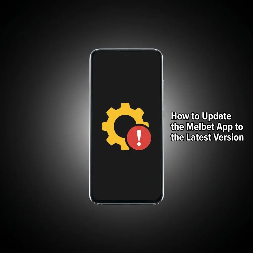 Melbet APK manual update process on Android showing installation steps and version verification in settings