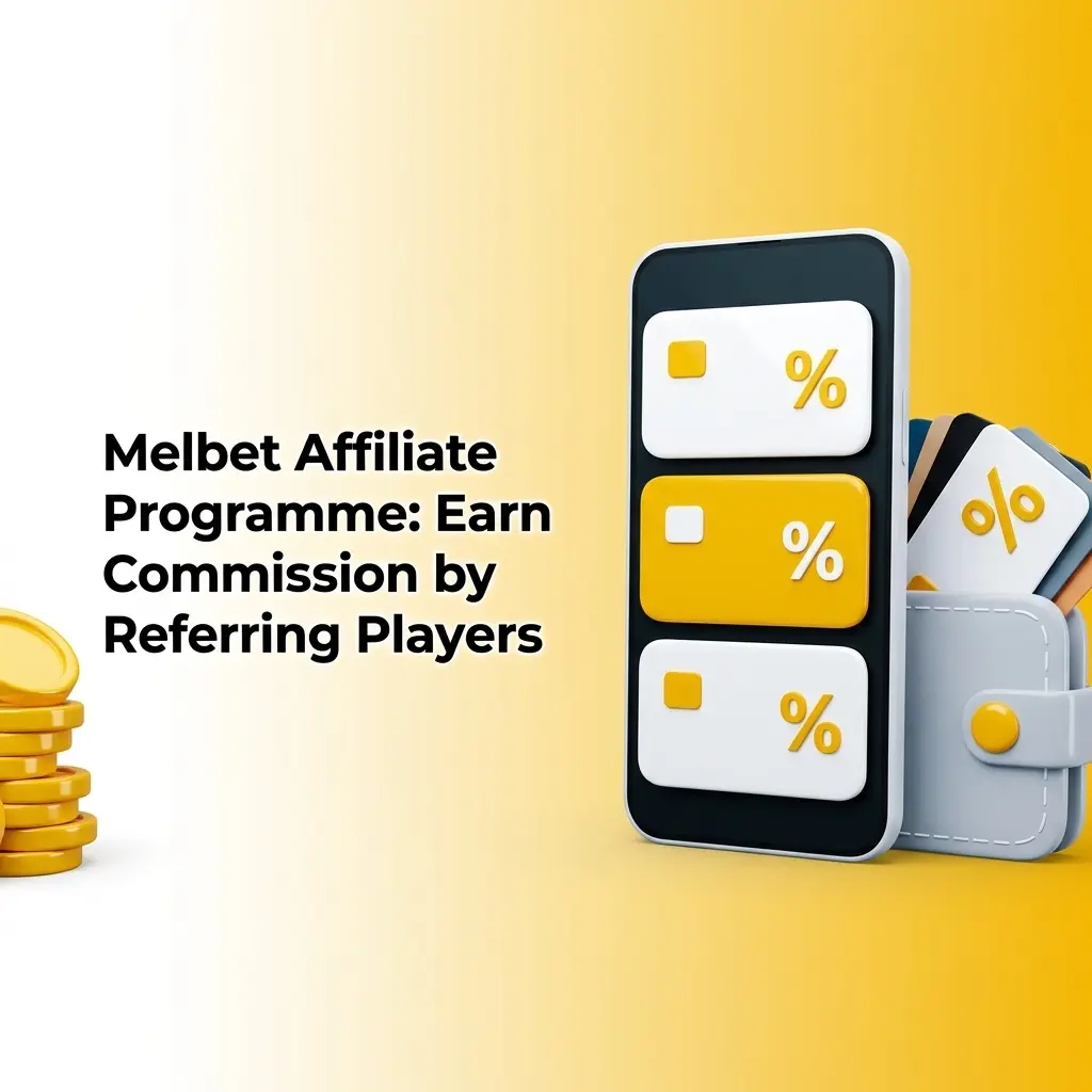 Melbet affiliate programme dashboard showing commission tracking, revenue share stats, and referral performance metrics