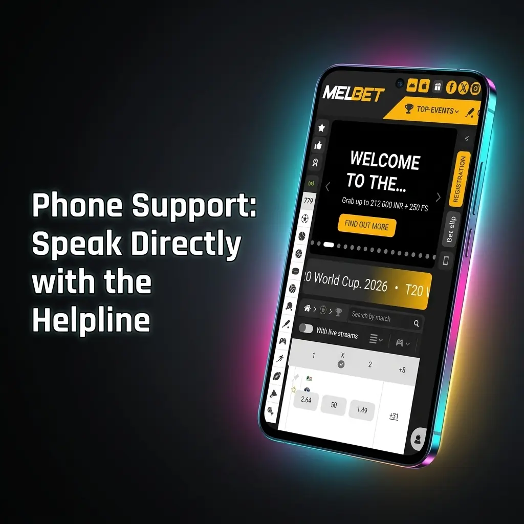 Melbet helpline phone support connecting user with live agent for 24/7 assistance on account and betting issues