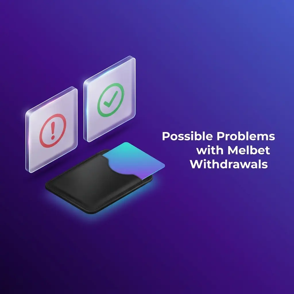 Melbet withdrawal issues including KYC verification, wagering requirements, payment details, and processing delays