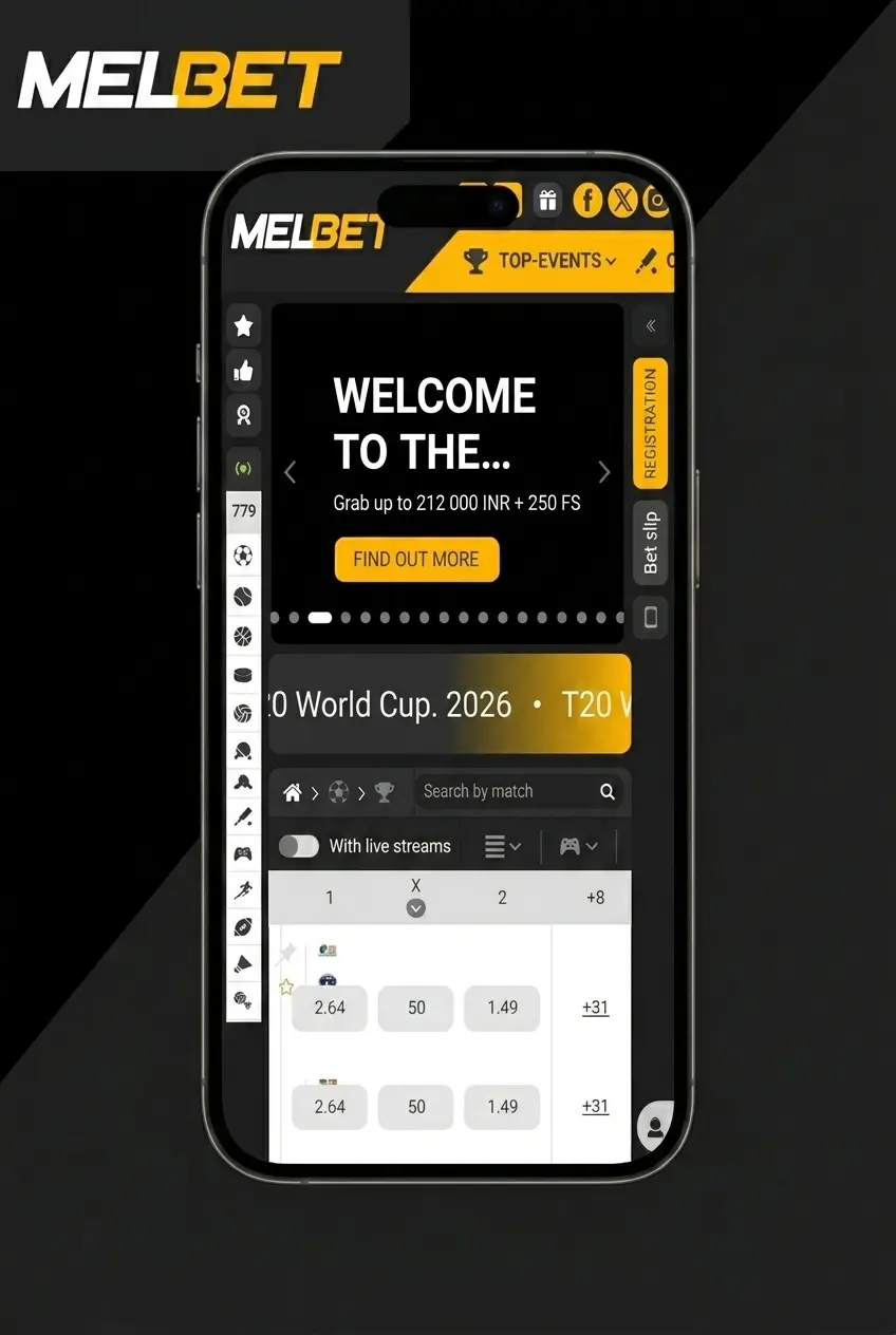 Melbet PWA installation steps on iPhone Safari showing Add to Home Screen option for iOS users